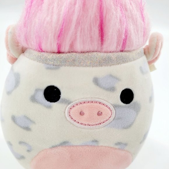 Squishmallows Squish-Doo Rosie the Spotted Pig Small Plush Stuffed Animal 5" - Picture 3 of 8